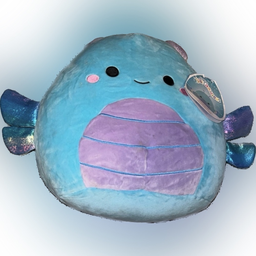 Squishmallows Heather The Dragonfly 10 Inch Sparkle Plush 10”